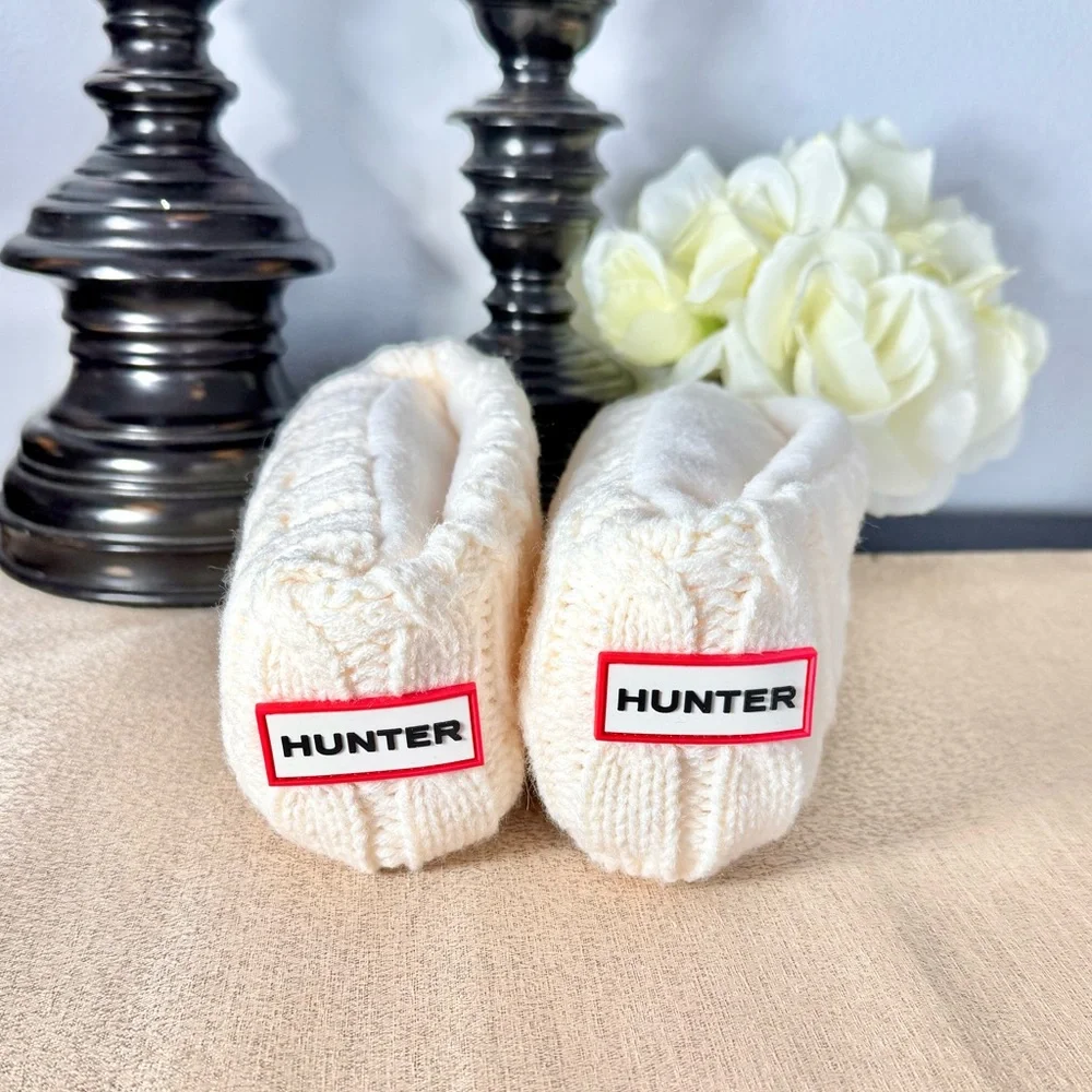 NWT Hunter Cable Knit Cuff Tall Boot Socks